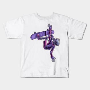 monkey skate Kids T-Shirt